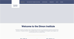 Desktop Screenshot of dimoninstitute.org